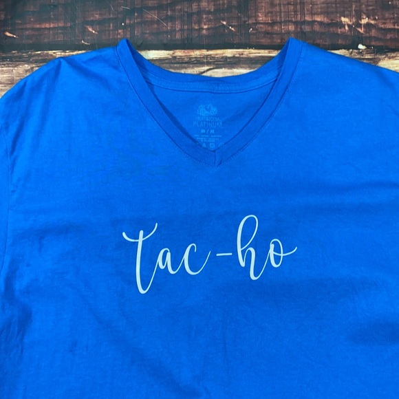 RELISTED Tac-ho Graphic Tee Taco Festival Shirt - Picture 2 of 4